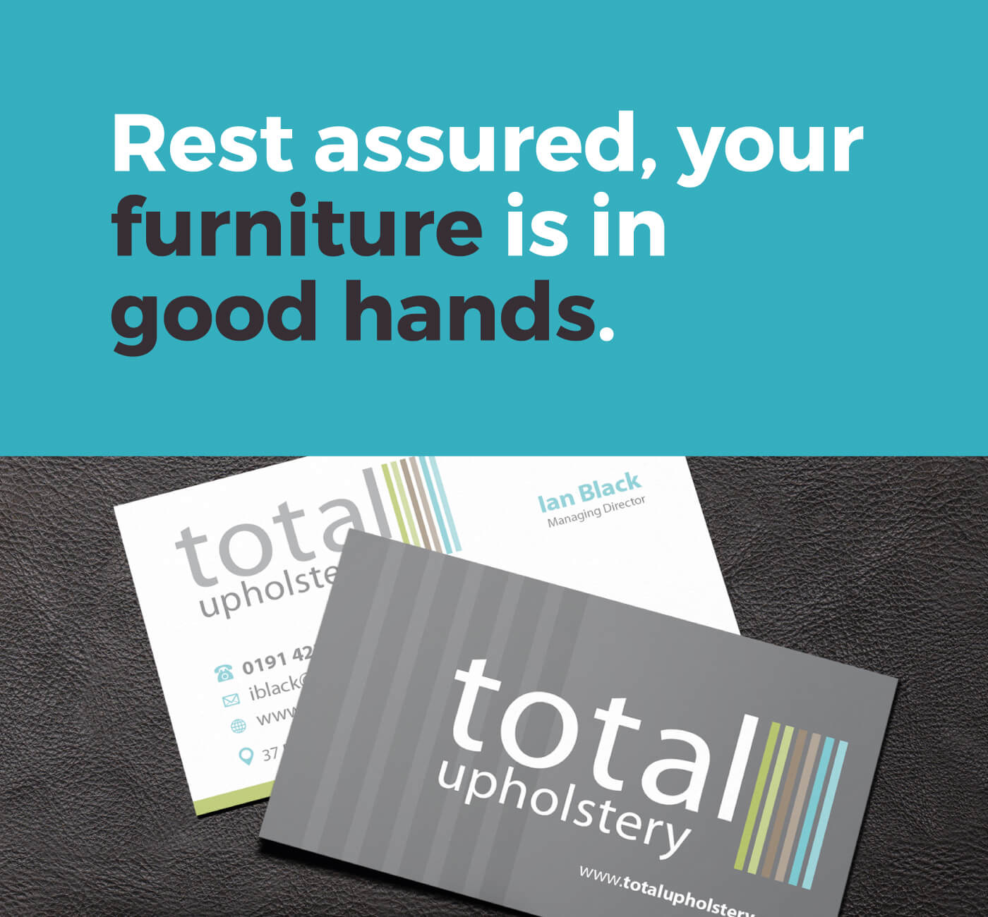Total Upholstery Slogan