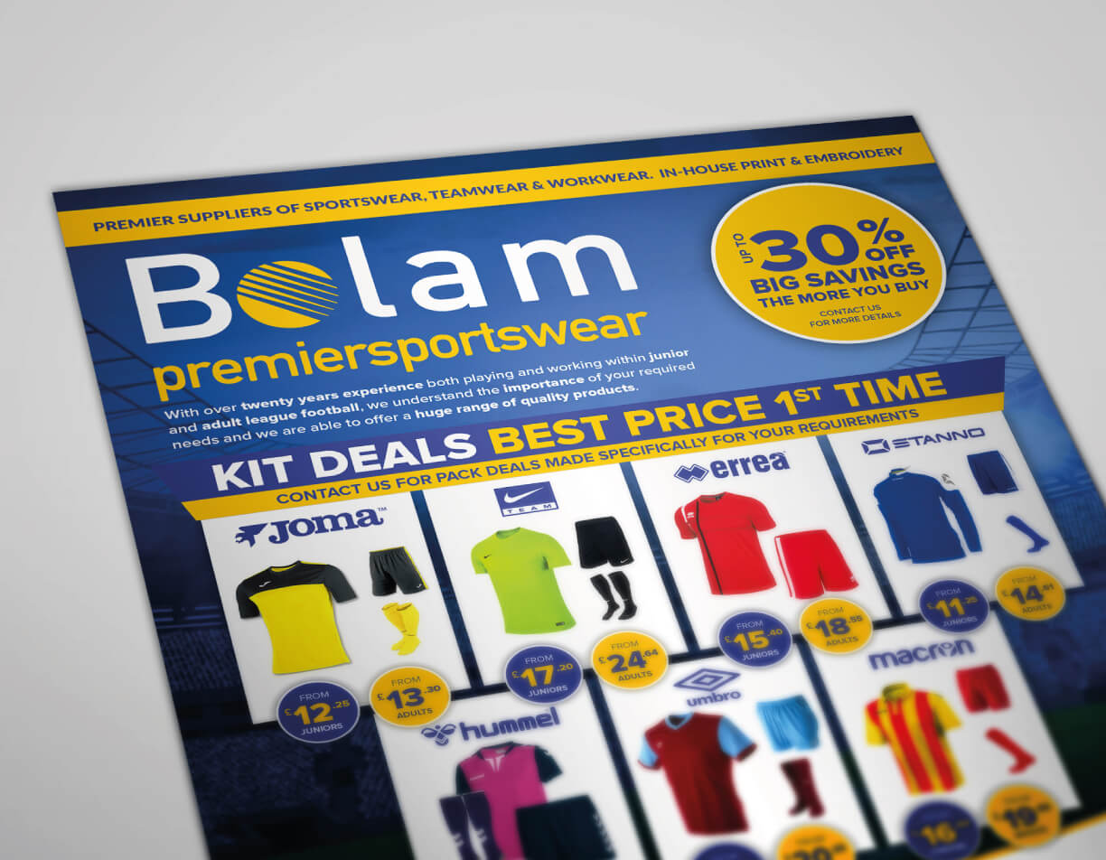 Design for Print Bolam Perspective Flyer